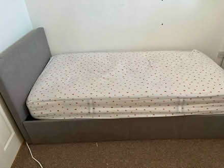 Photo of free Grey single bed (Newham, London, E16) #2