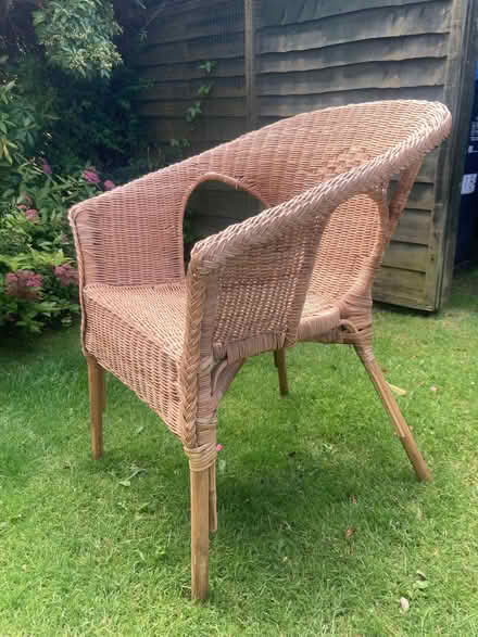 Photo of free Wicker chair (Broomhill G11) #1