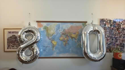 Photo of free Large inflatable 8 and 0 (Bournemouth BH9) #1
