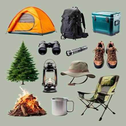 Photo of Camping Gear: Tent, other items etc (Milford, Surrey GU8) #1