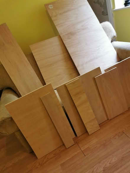 Photo of free Skirting boards left over plywood (Deepdale PR1) #1