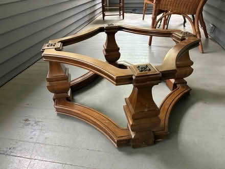 Photo of free Glass coffee table (Mac-Groveland St Paul) #3