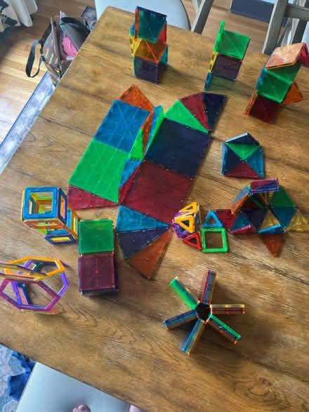 Photo of free 236 Piece Set of Kids Magnet Tiles (Wilshire and La Cienega) #3