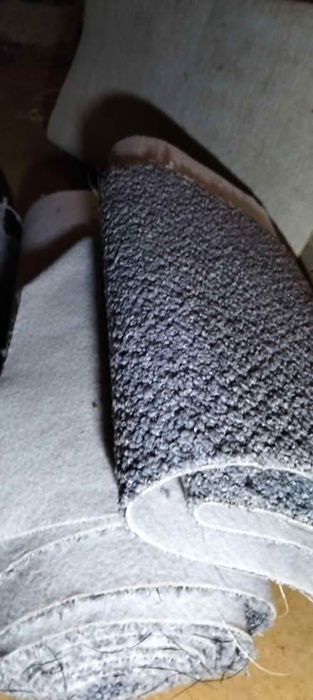 Photo of free Carpet off cuts one brown one grey (Carnforth LA5) #2