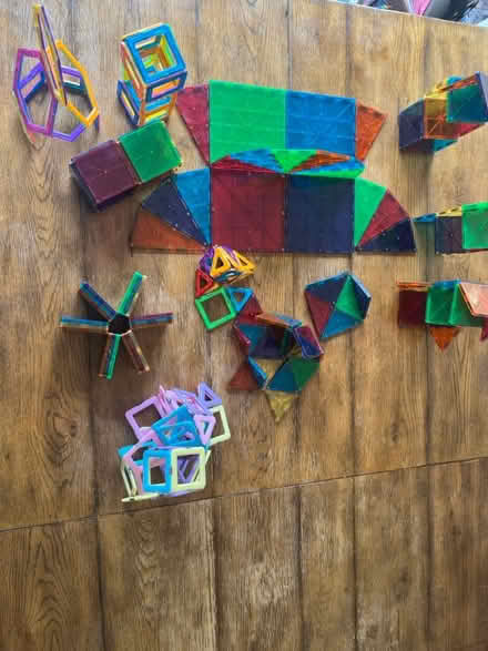 Photo of free 236 Piece Set of Kids Magnet Tiles (Wilshire and La Cienega) #1
