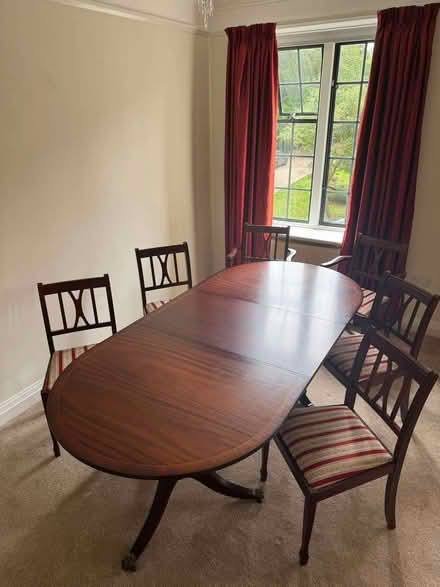 Photo of free Dining Table With 6 Chairs (Putney SW15) #1