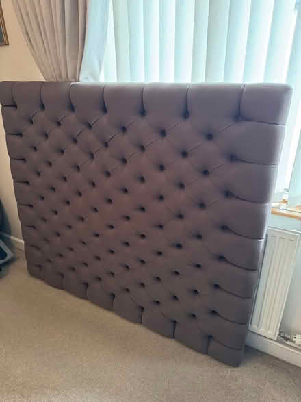 Photo of free Upholstered headboard (Trumpington) #2