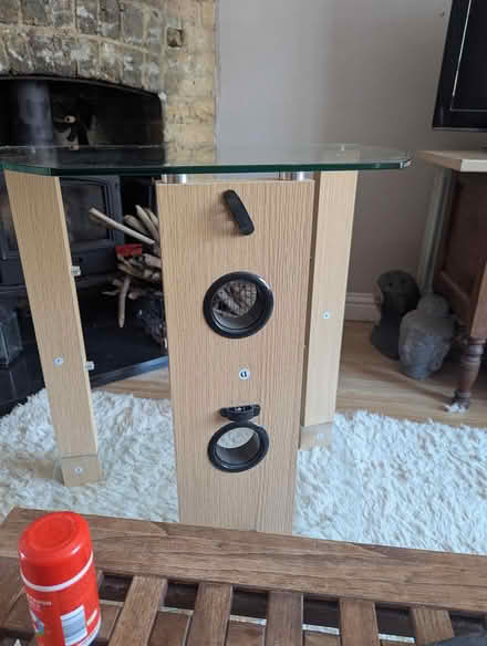 Photo of free glass multi media stand (ME11) #3