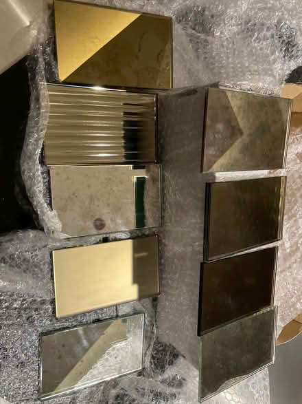 Photo of free 9 x mirror samples/ candle stands (St Albans AL3) #1