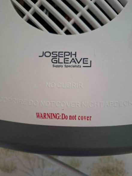 Photo of free Low level plug-in fan heater (Dronfield Woodhouse S18) #3