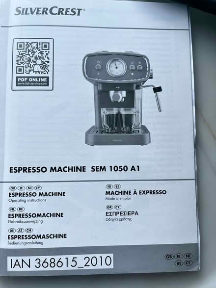 Photo of free Coffee machine (Ballynafoy BT6) #3