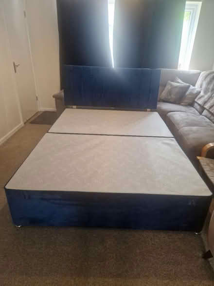 Photo of free Kingsize Divan bed (CR0) #1