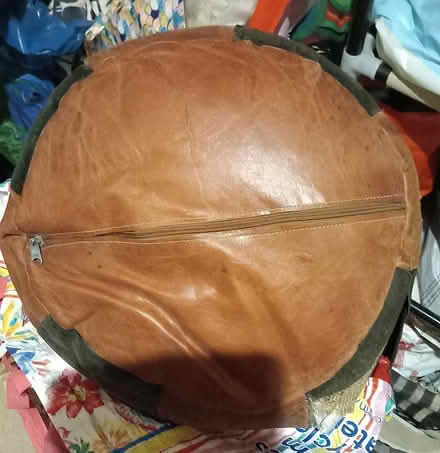 Photo of free Leather Puffè (work needs doing) (Bradmore WV3) #3
