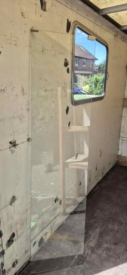 Photo of free 166cm high Glass Shorwcase (ME15 Wheatsheaf Close) #3