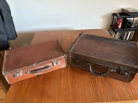 Photo of free Two small leather cases (Royal Leamington Spa CV32) #2