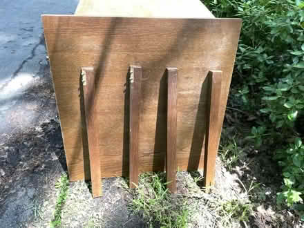 Photo of free 2 dining tables, ramp, lamp, screen (Amherst north/center) #2
