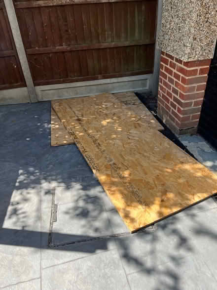 Photo of free OSB boards large , very good condition (Lamorbey DA15) #1