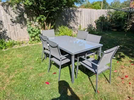 Photo of free Garden table set (Buriton) #1