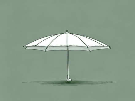 Photo of overhanging parasol (Whitworth Halls of Residence M14) #1