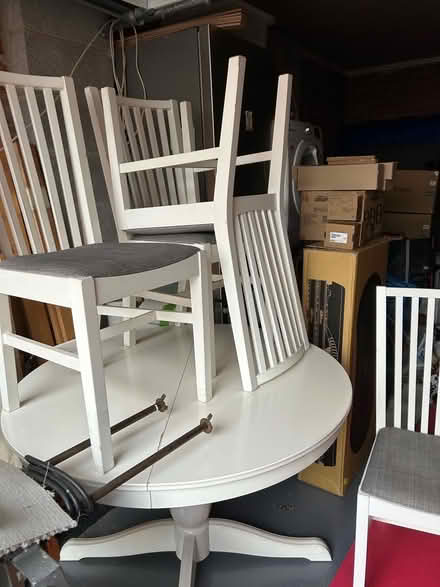 Photo of free Table and 4 chairs (Preston on the Hill WA4) #2