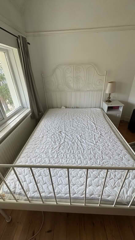 Photo of free IKEA Leirvik Double Bed (South Birmingham - B45) #2