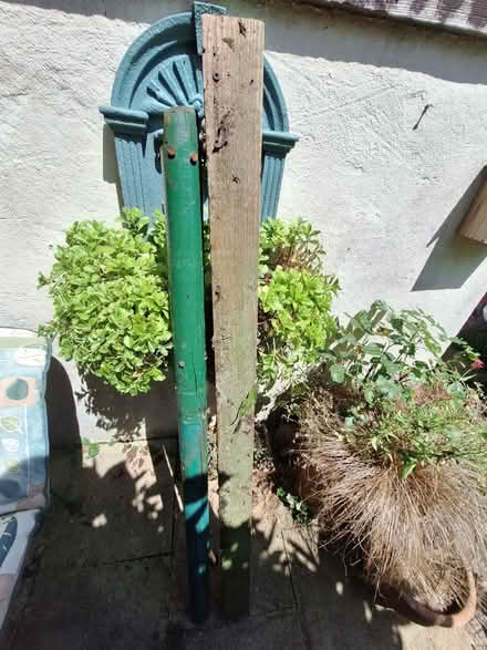 Photo of free Wooden posts (Forestgreen) #1