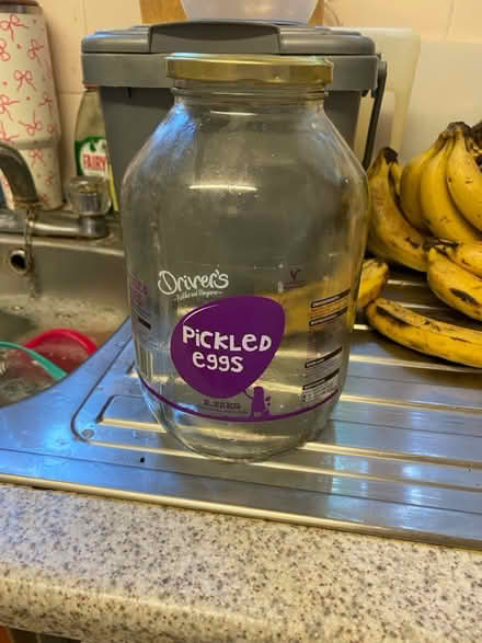 Photo of free large 2.25kg glass jar (guildford GU1) #1
