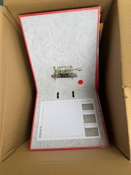 Photo of free 5 x Lever Arch Files (Liverpool L17 near Jericho L) #2