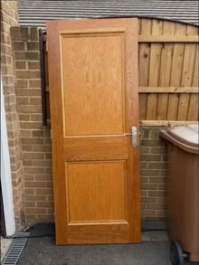 Photo of free Internal oak doors (Ockbrook DE72) #1
