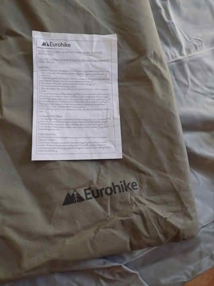 Photo of free 'Eurohike' blow up double mattress (Seaford (off Alfriston Road)) #2