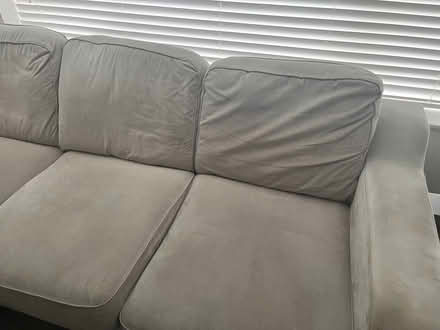 Photo of free For Upholstery Project - 3 Seater Chaise Sofa & Footstool (Monkmoor SY2) #3