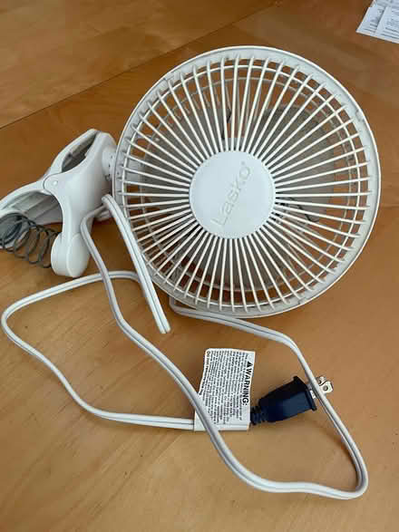 Photo of free Clip fan (Cupertino foothills) #1