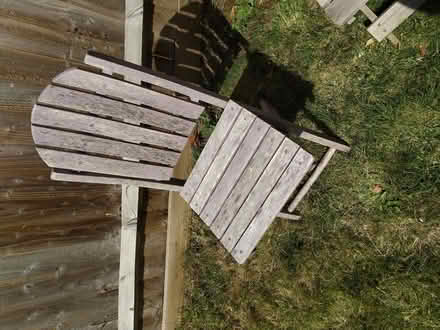 Photo of free Two garden chairs in need of some TLC. (Burton Upon Trent DE15) #2