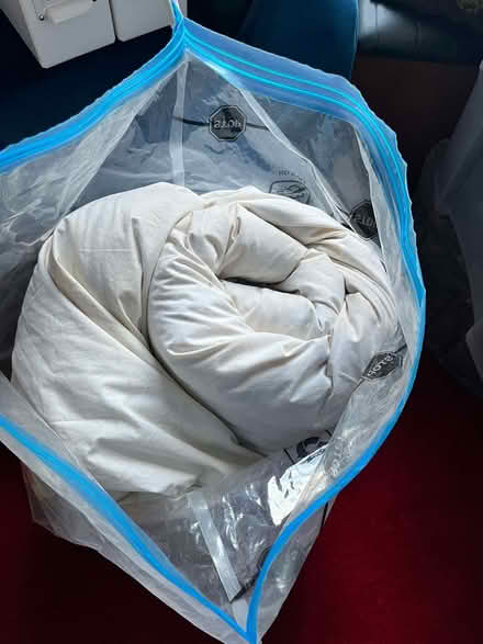 Photo of free Kingsize feather duvet (Ballynafoy BT6) #2