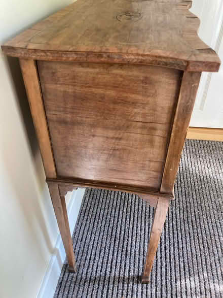 Photo of free Small wood antique(?) chest with three drawers. (Pannal HG2) #1