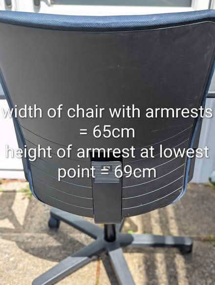 Photo of free Blue office chair (Comeytrowe CP TA1) #4