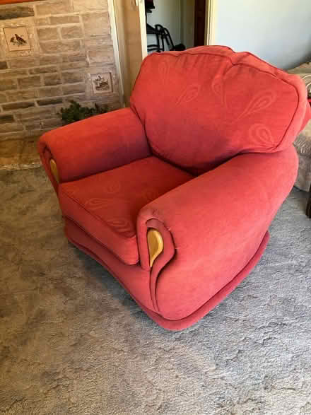 Photo of free Comfy single sofa (Mannington) #2