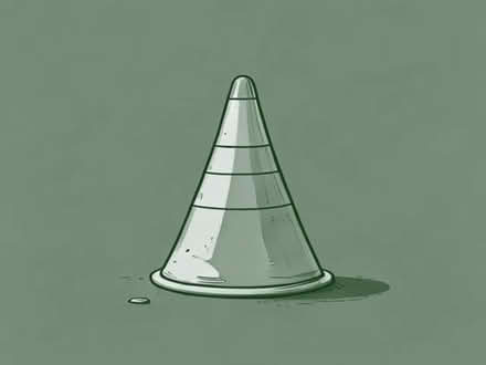 Photo of Traffic cone (Milton Keynes Village MK10) #1