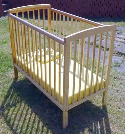 Photo of free Kinder Valley compact cot package ()as new) (Kingswood BS15) #4