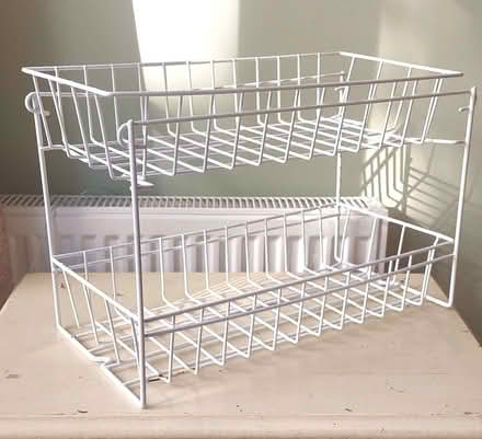 Photo of free Two wire shelf units with sliding trays (Oswestry SY11) #1