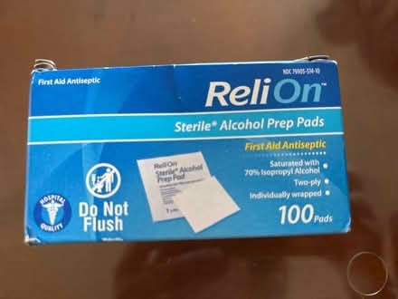 Photo of free Sterile alcohol prep pads (Darien) #1