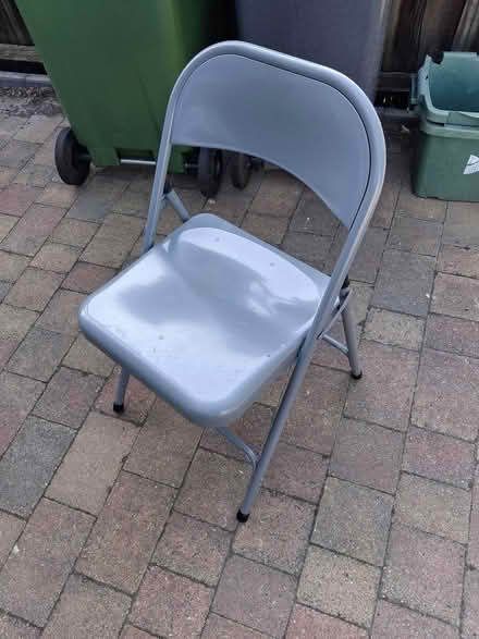 Photo of free Metal folding chair (Stroud Merrywalks GL5) #2