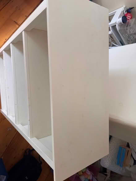 Photo of free Tall white bookcase (Weston) #2