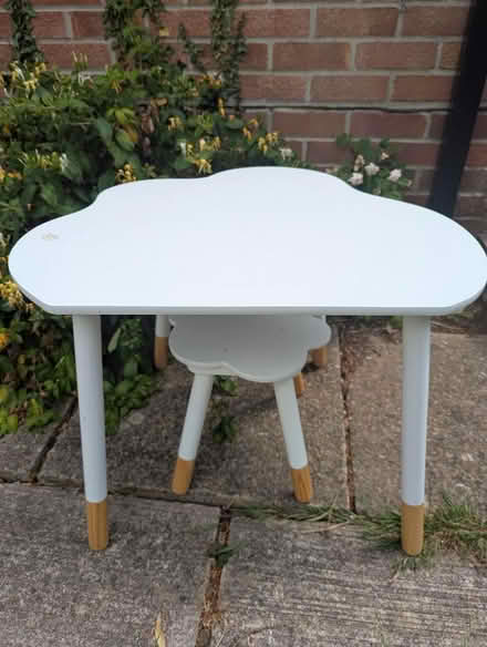 Photo of free Child's cloud table and stool (Comeytrowe CP TA1) #2