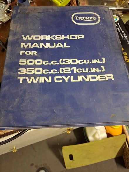 Photo of free Motorcycle manual (West San Jose, Mitty HS area) #1