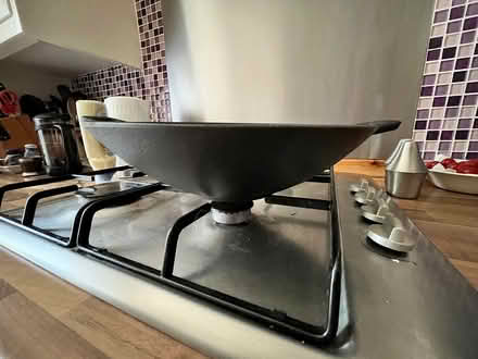 Photo of free Cast Iron Wok Pan (CM12) #3
