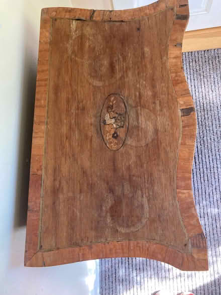 Photo of free Small wood antique(?) chest with three drawers. (Pannal HG2) #2