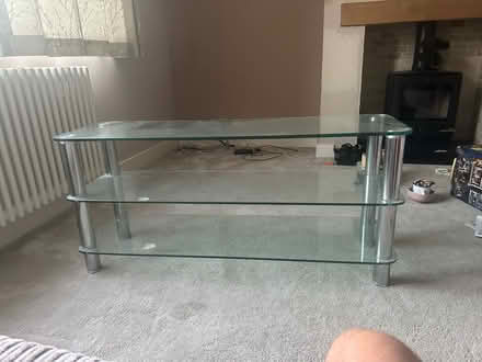 Photo of free Glass TV Stand (Hanham) #1
