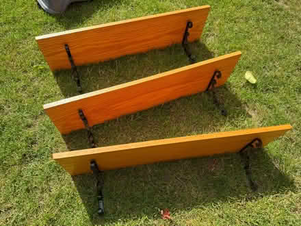 Photo of free Solid wood shelves with brackets (Southmoor OX13) #1