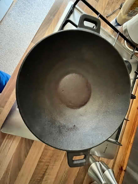 Photo of free Cast Iron Wok Pan (CM12) #1